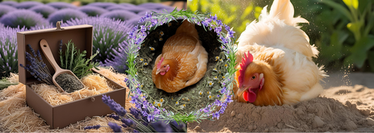 Herbal Dust Baths for Chickens
