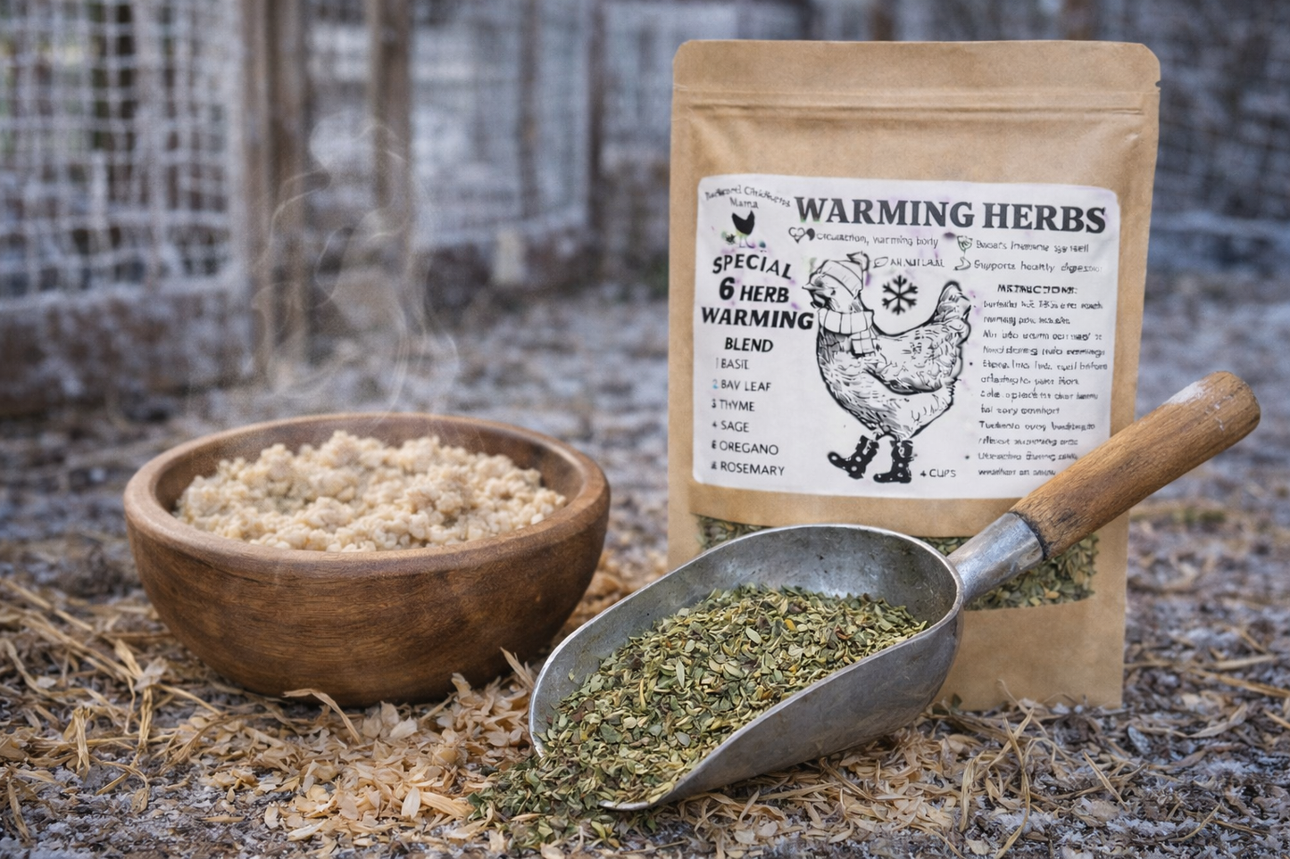 Warming Herbs for Chickens